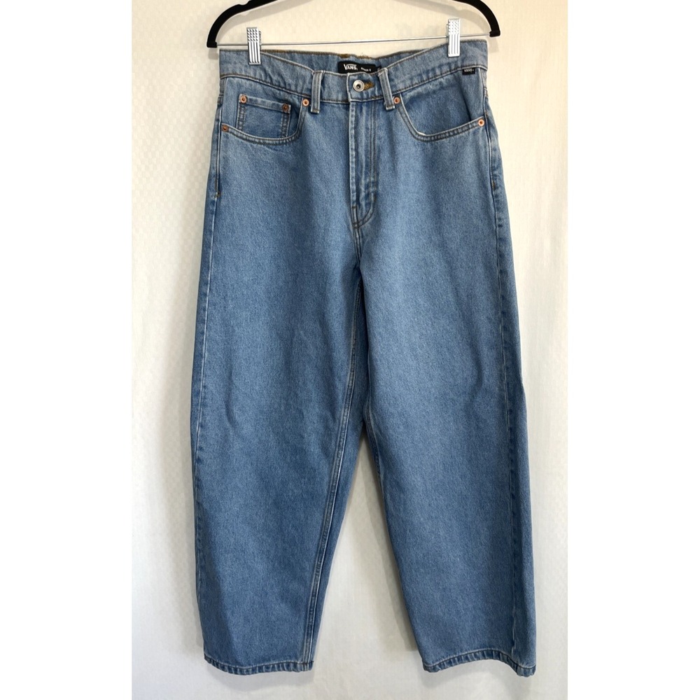 Vans Jeans Men's Blue 29 Check-5 Baggy fit Denim Loose Fit